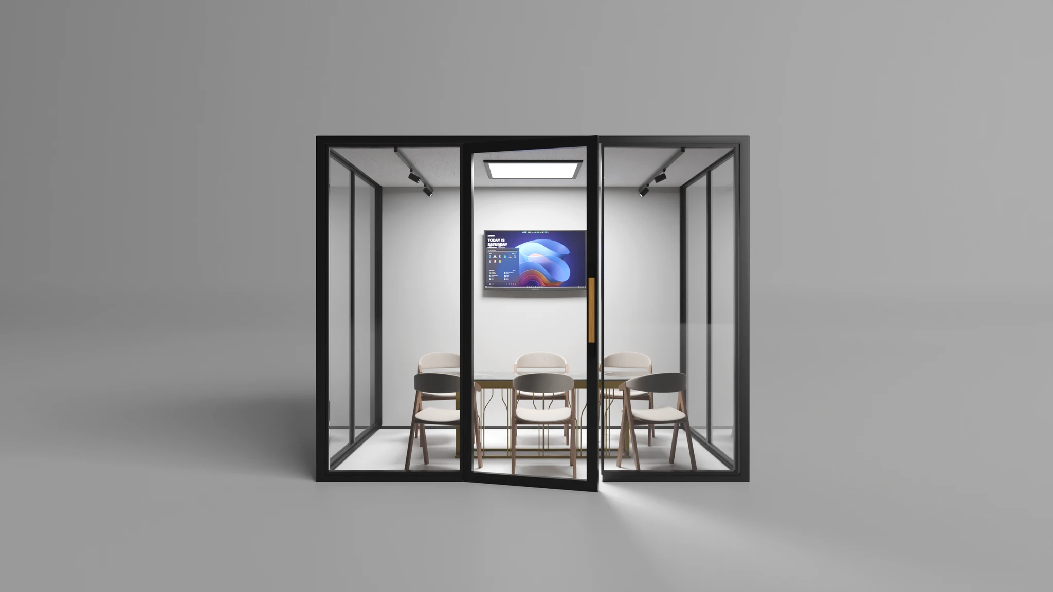 Alcove: 4-person meeting pod