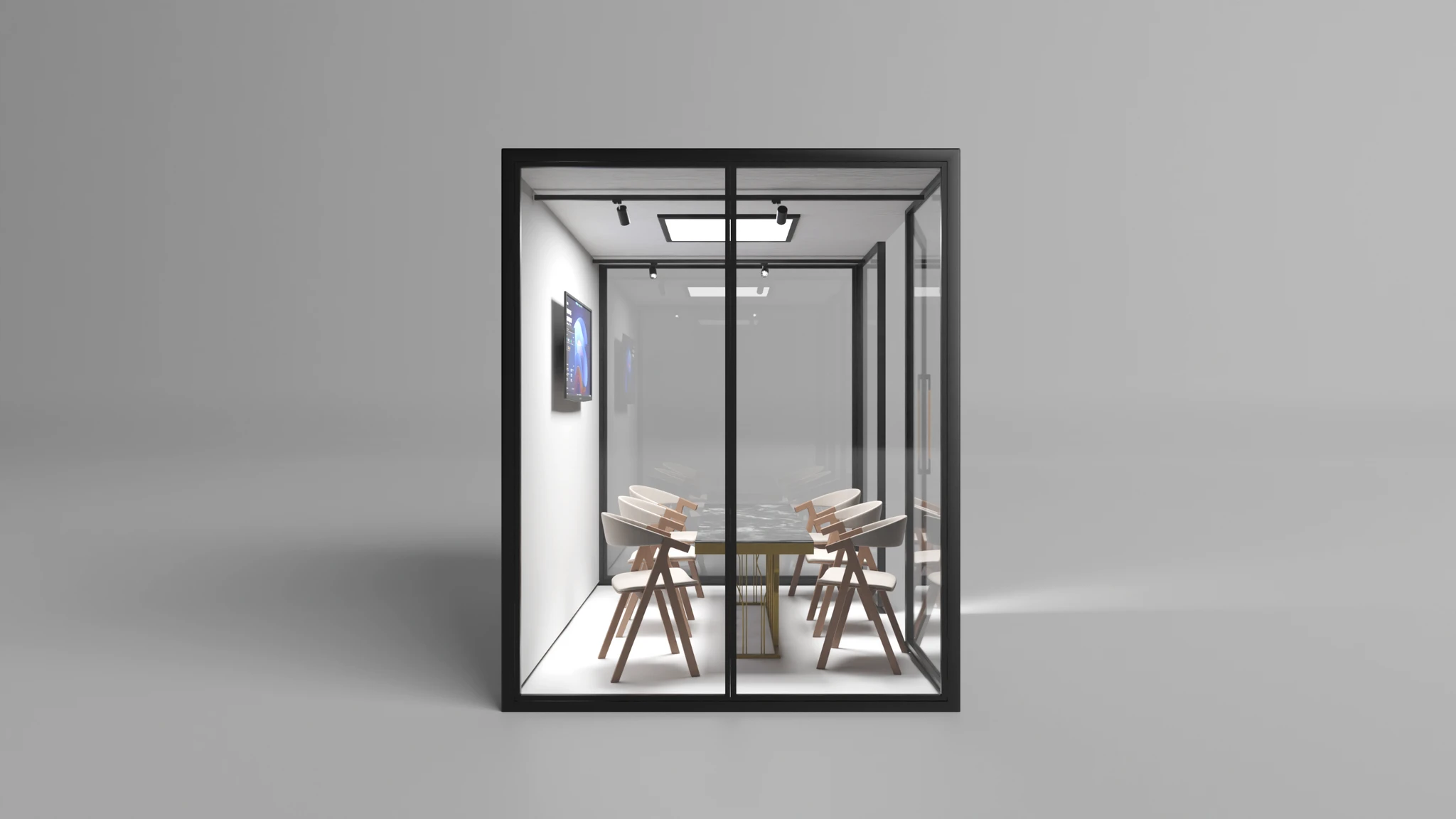 Alcove: 4-person meeting pod